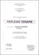 Certifikát reflexní terapie